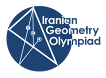 Iranian geometry olympiad logo